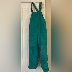 Lands end girls snow bib. Size 7.